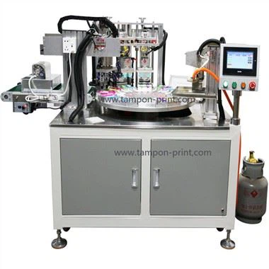Impresora semiautomática de cepillo de dientes de 2 colores