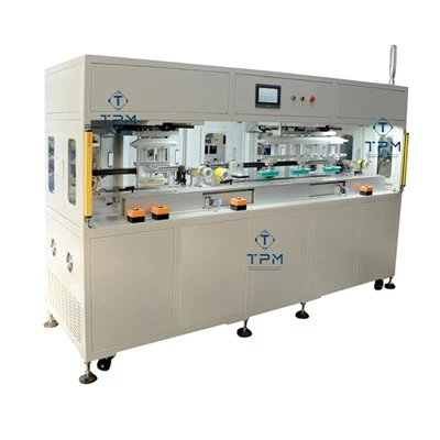 Máquina impresora de tampografía de tubo de catéter de 23 cm